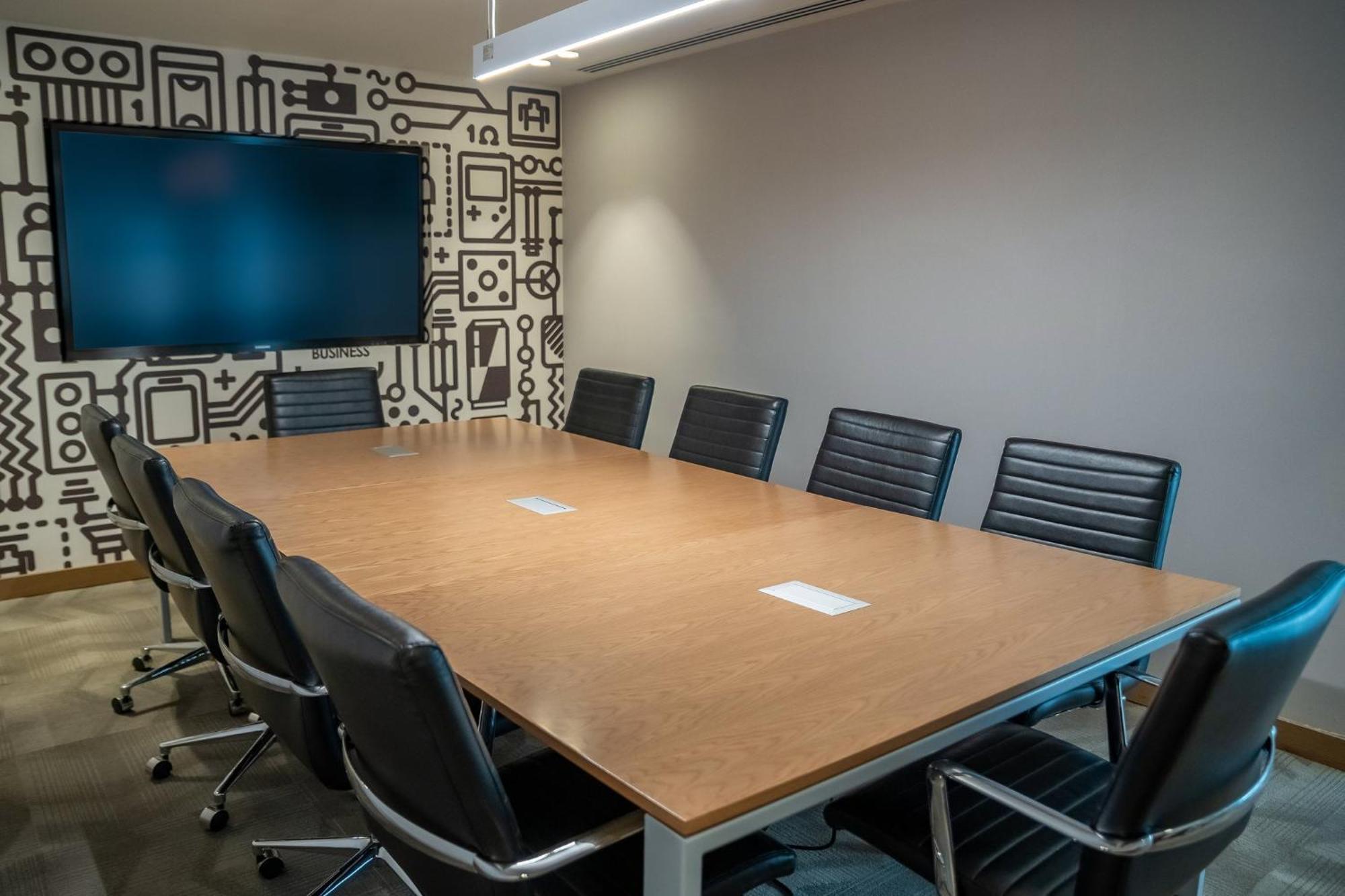 Fiesta Americana Viaducto Aeropuerto Mexico By Eksteriør billede A meeting room at the company's headquarters in San Francisco