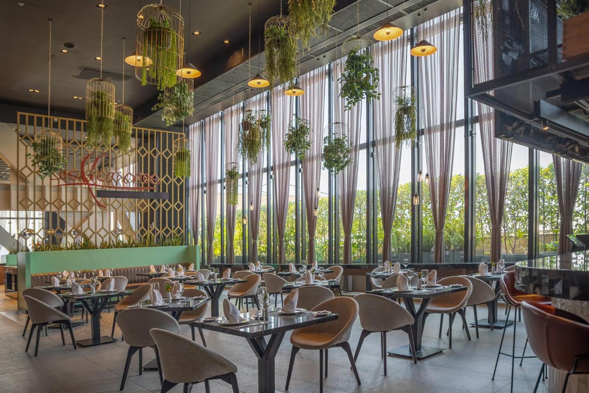 Fiesta Americana Viaducto Aeropuerto Mexico By Eksteriør billede Restaurant interior