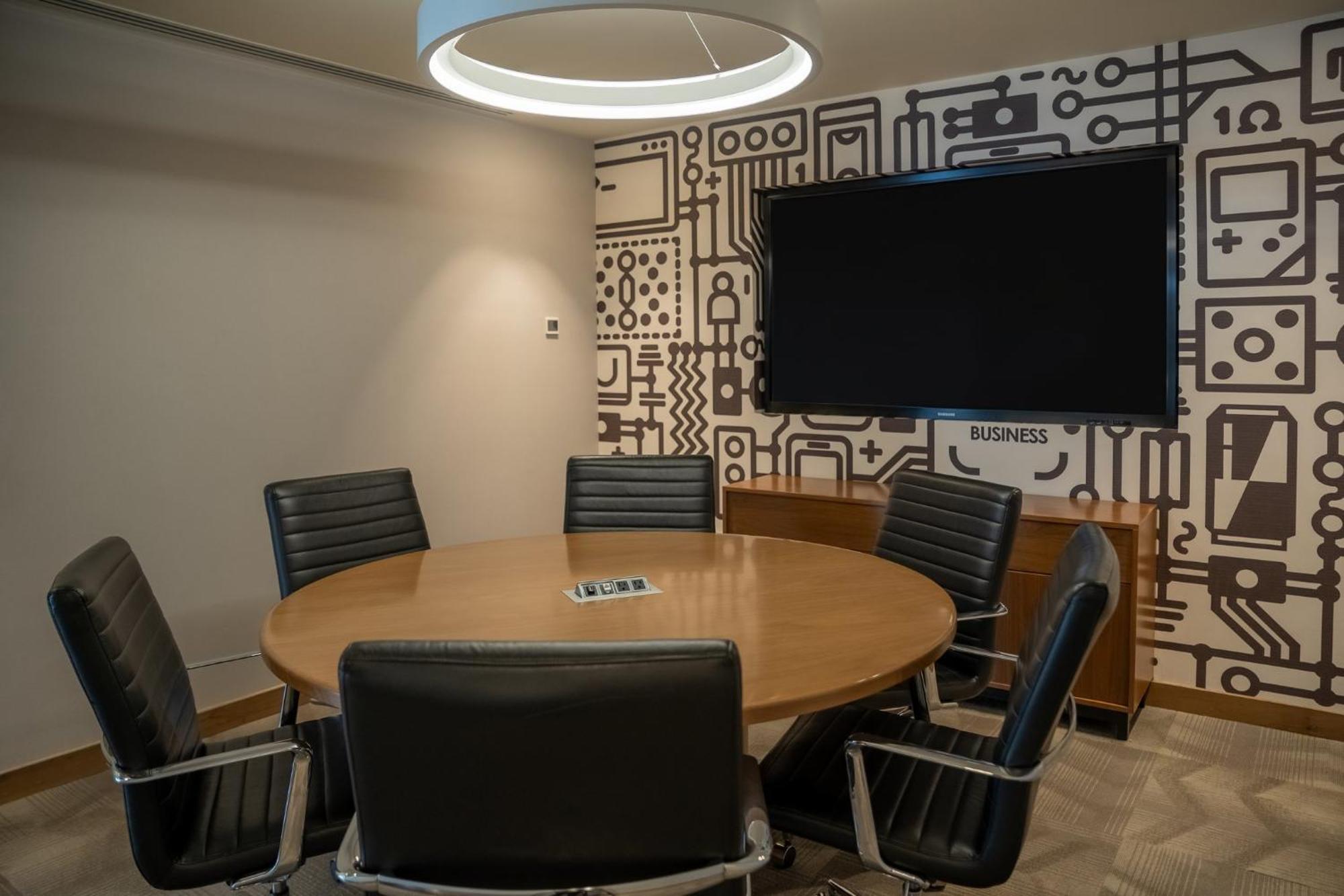 Fiesta Americana Viaducto Aeropuerto Mexico By Eksteriør billede A meeting room at the hotel
