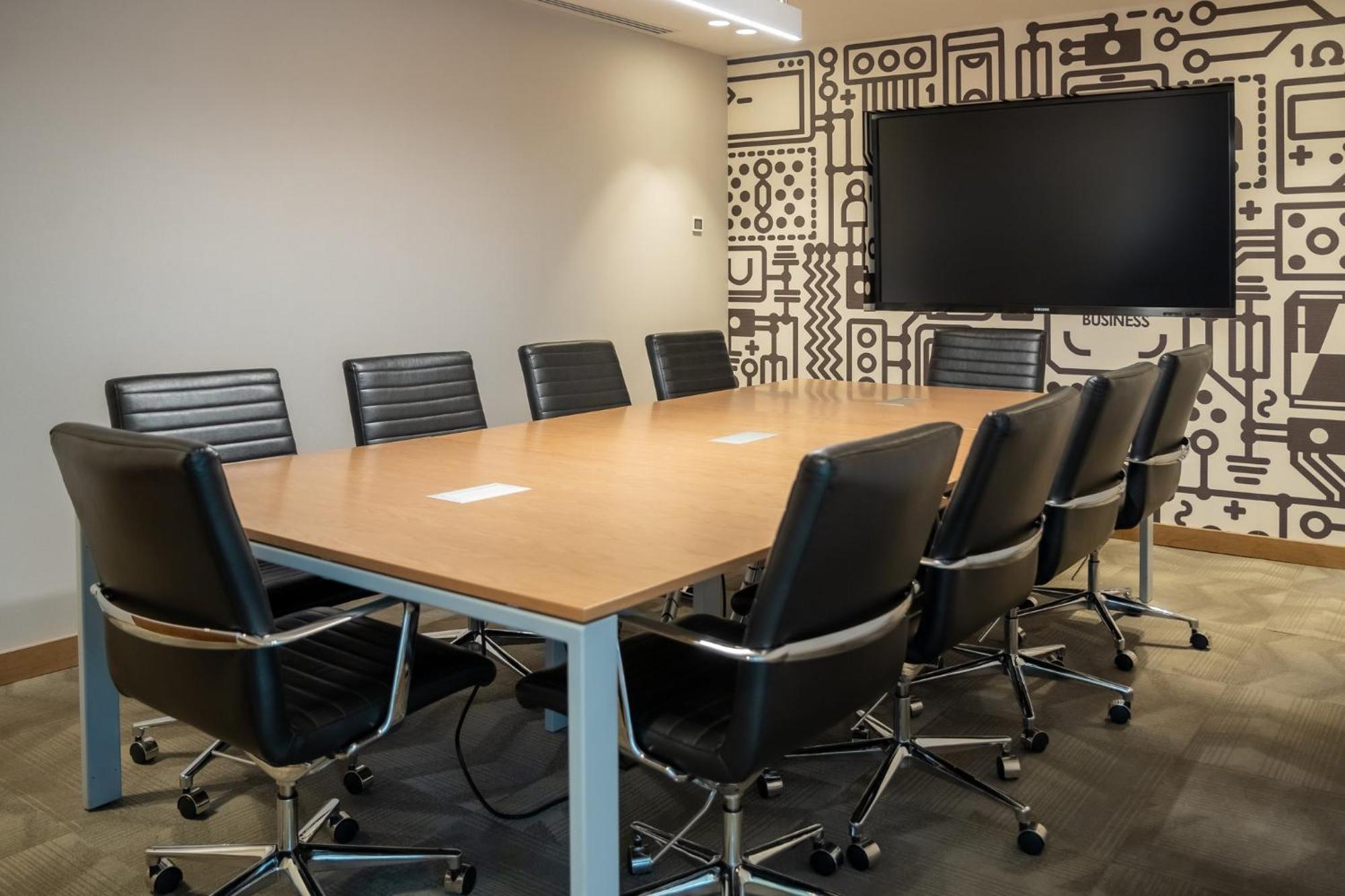 Fiesta Americana Viaducto Aeropuerto Mexico By Eksteriør billede A conference room at the company's headquarters in San Francisco