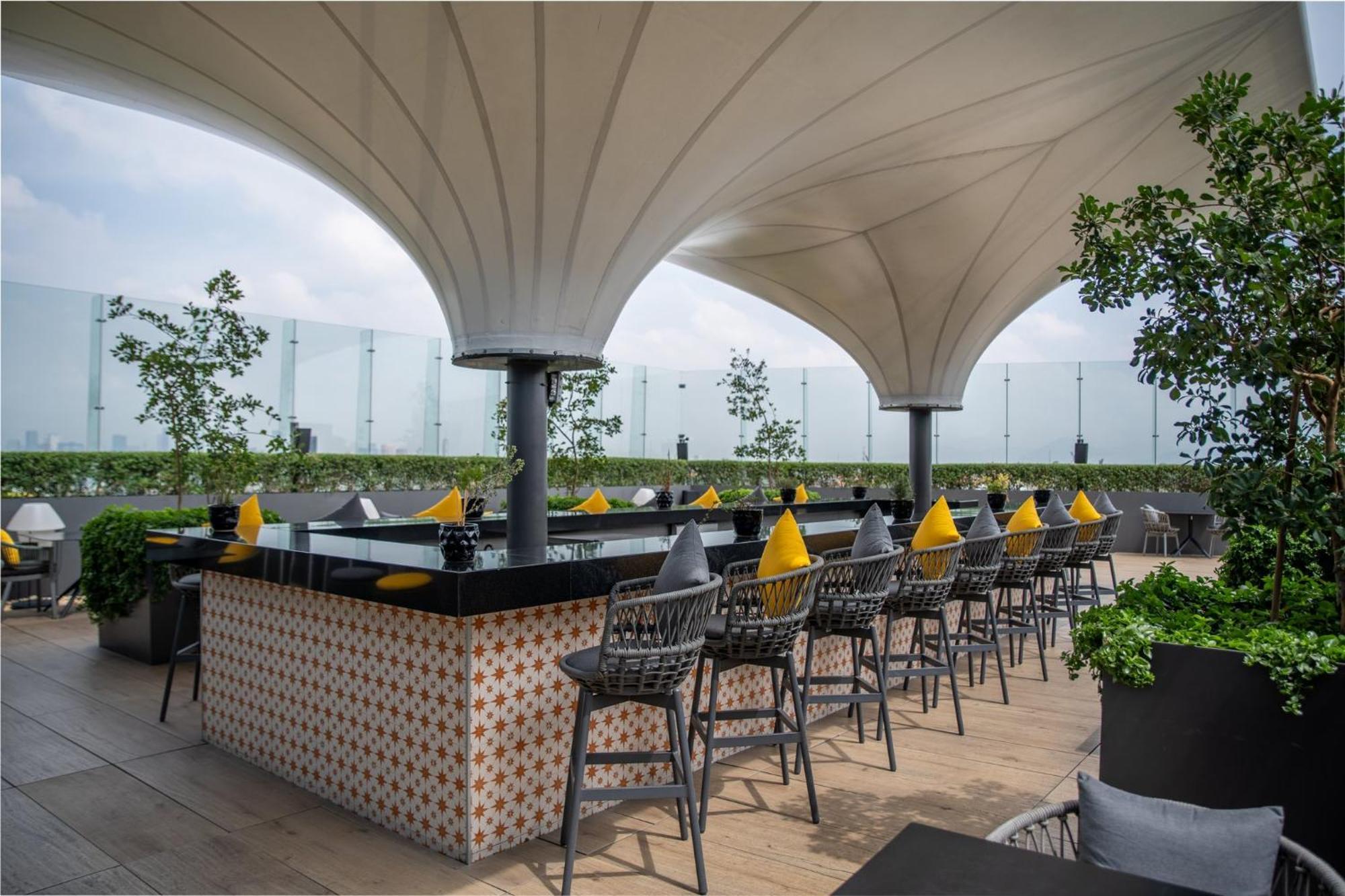 Fiesta Americana Viaducto Aeropuerto Mexico By Eksteriør billede The Bar